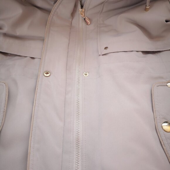Liz Claiborne Ladies Size Small Straight Fit Beige Winter Coat - Picture 8 of 16